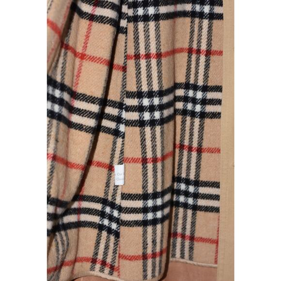 Double Breasted Lord & Taylor Trench Coat Nova Check Pattern Liner Sz 40 - Picture 5 of 8